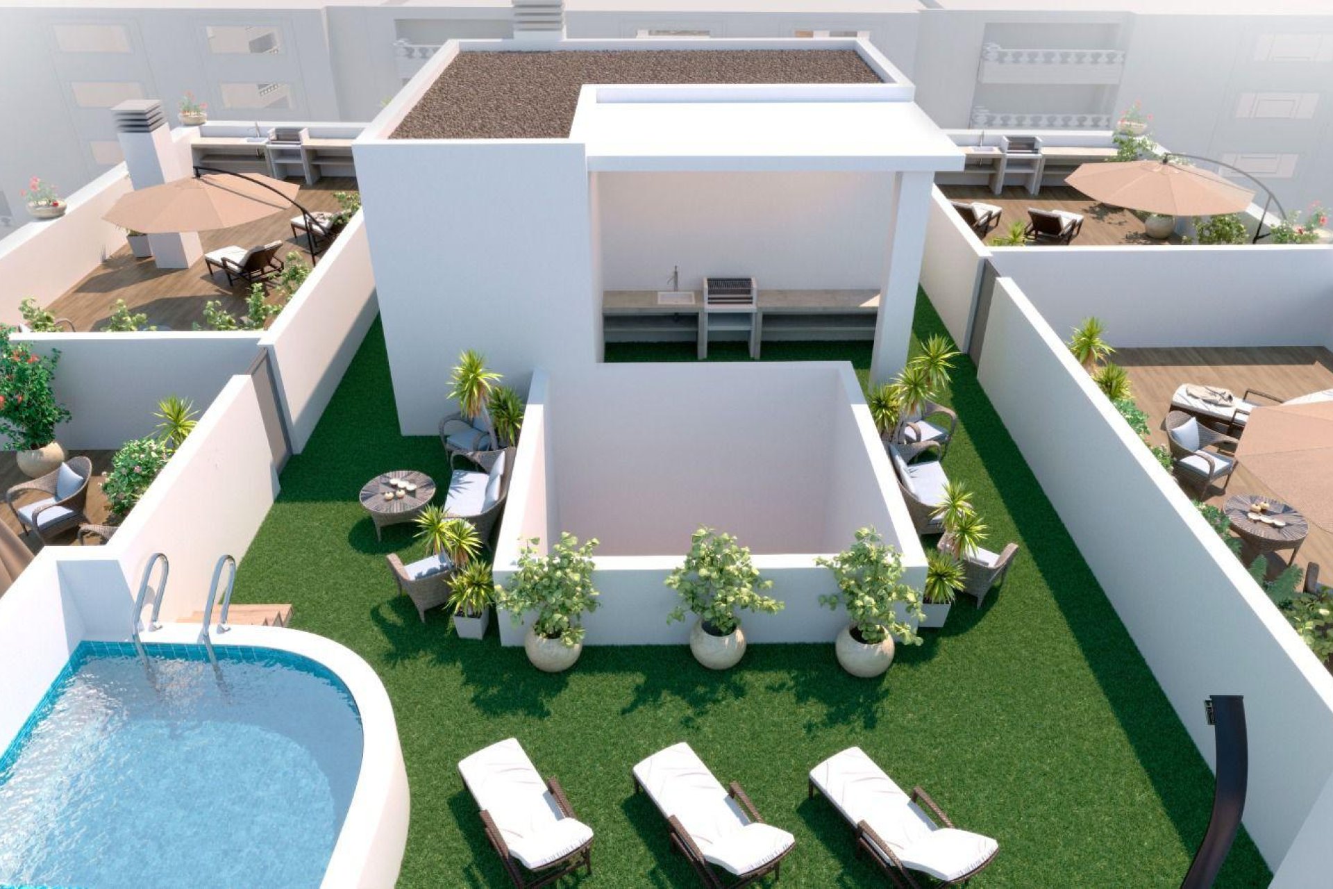 Neue Gebäude - Penthouse -
Torrevieja