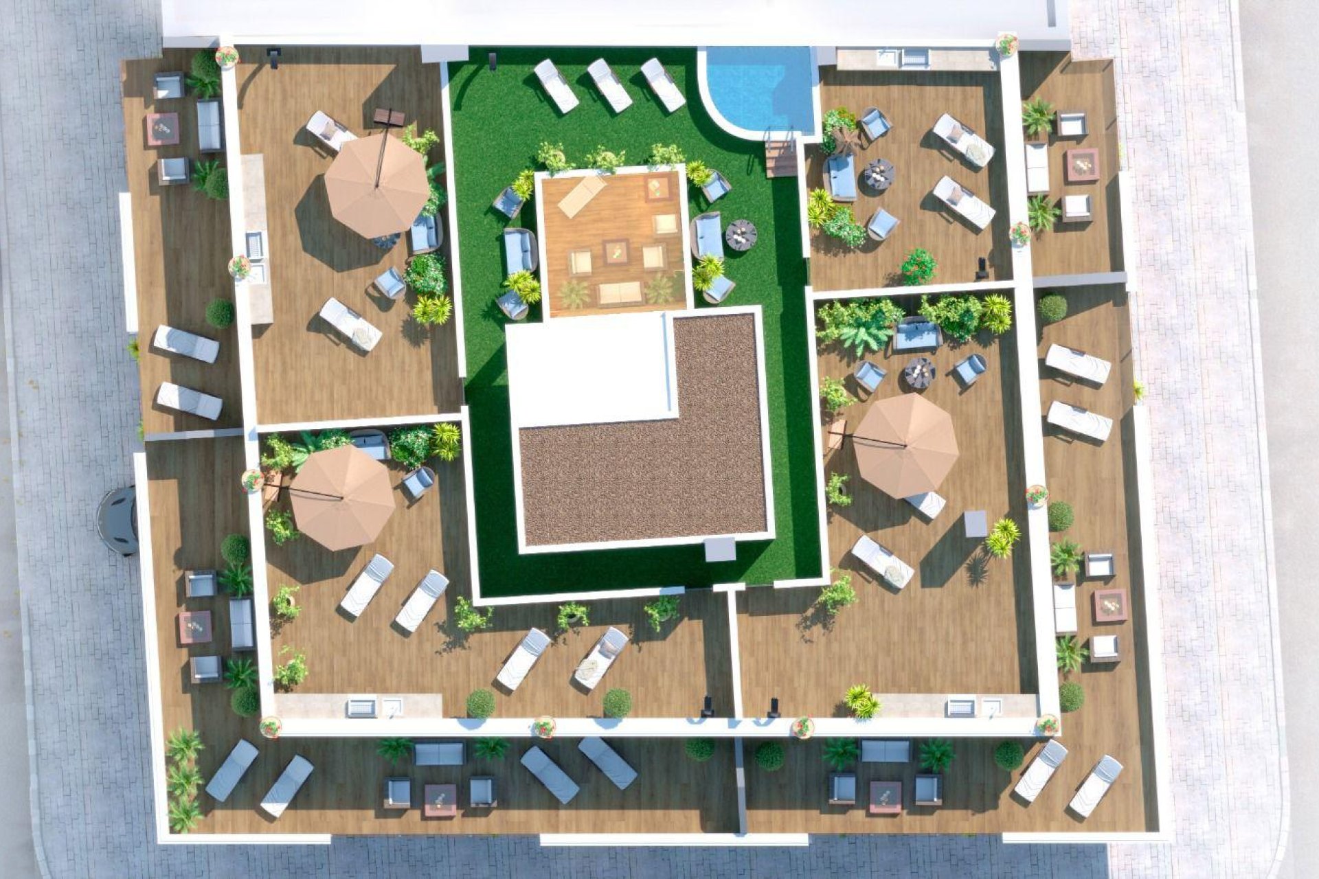 Neue Gebäude - Penthouse -
Torrevieja