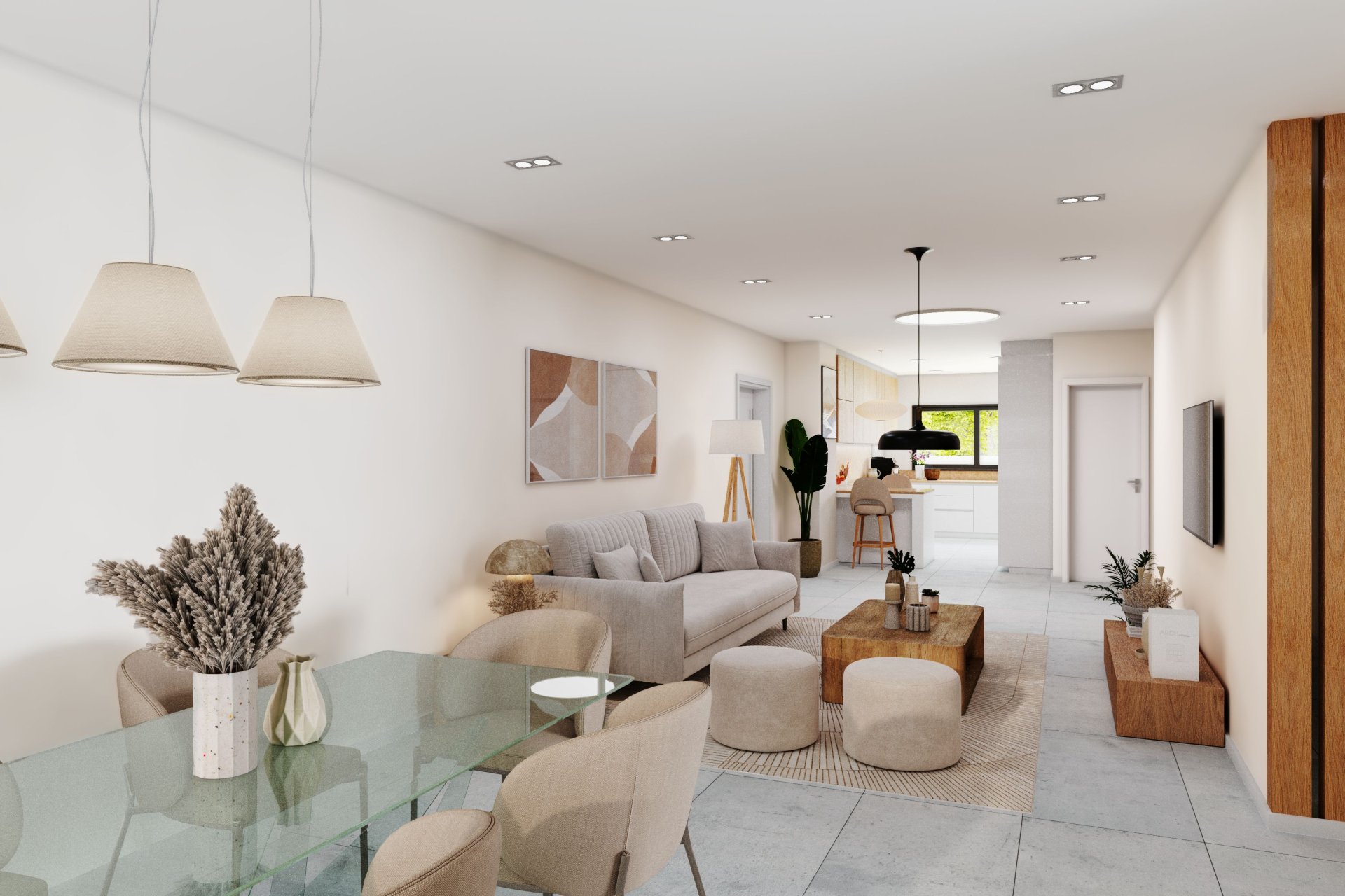 Neue Gebäude - Stadthaus -
Benferri