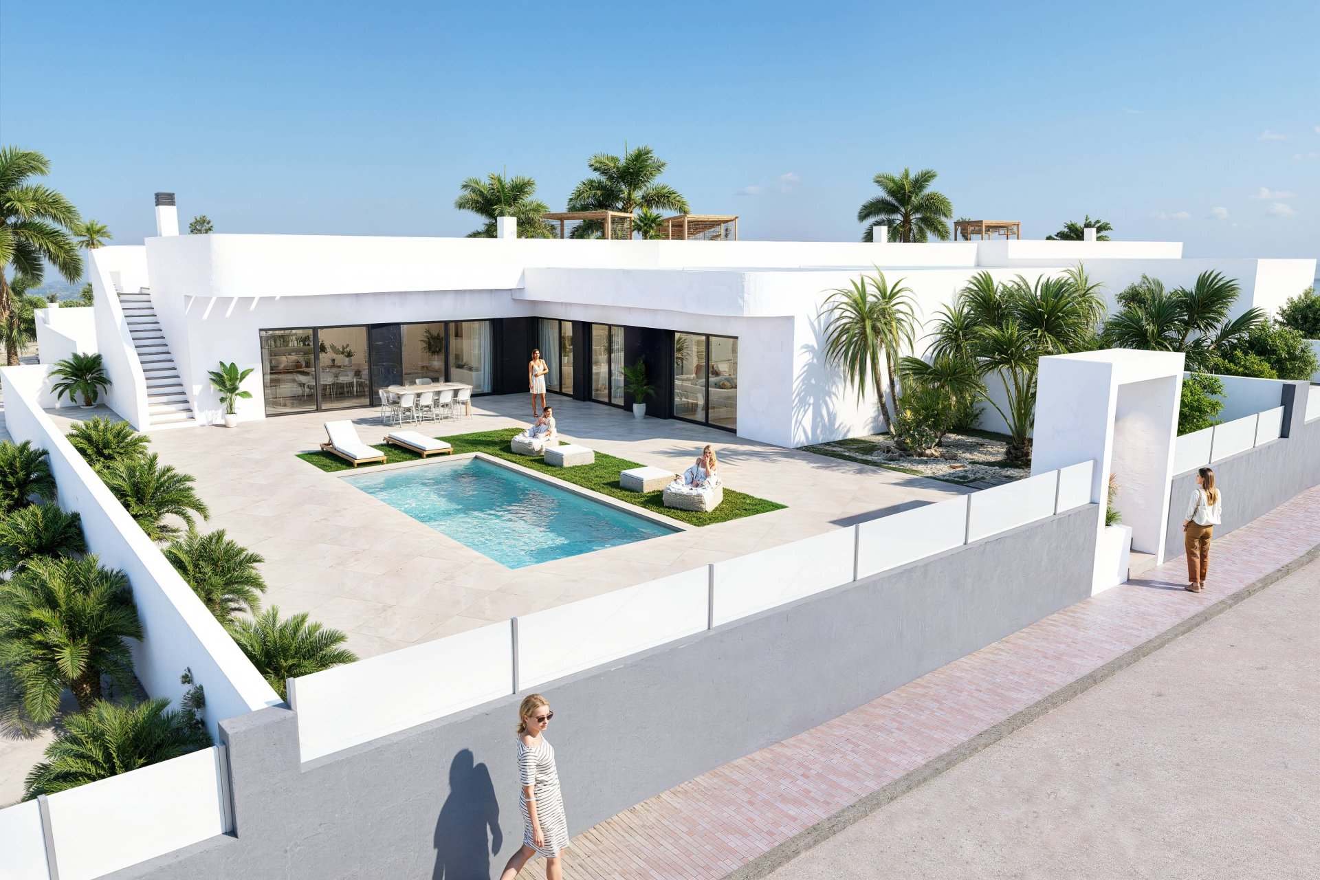 Neue Gebäude - Villa -
Algorfa