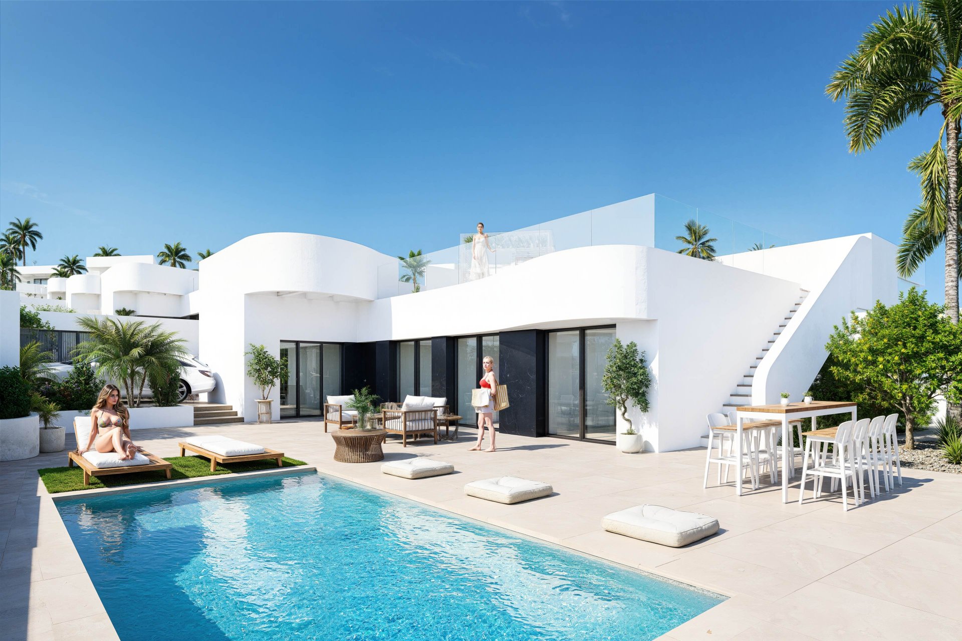 Neue Gebäude - Villa -
Algorfa