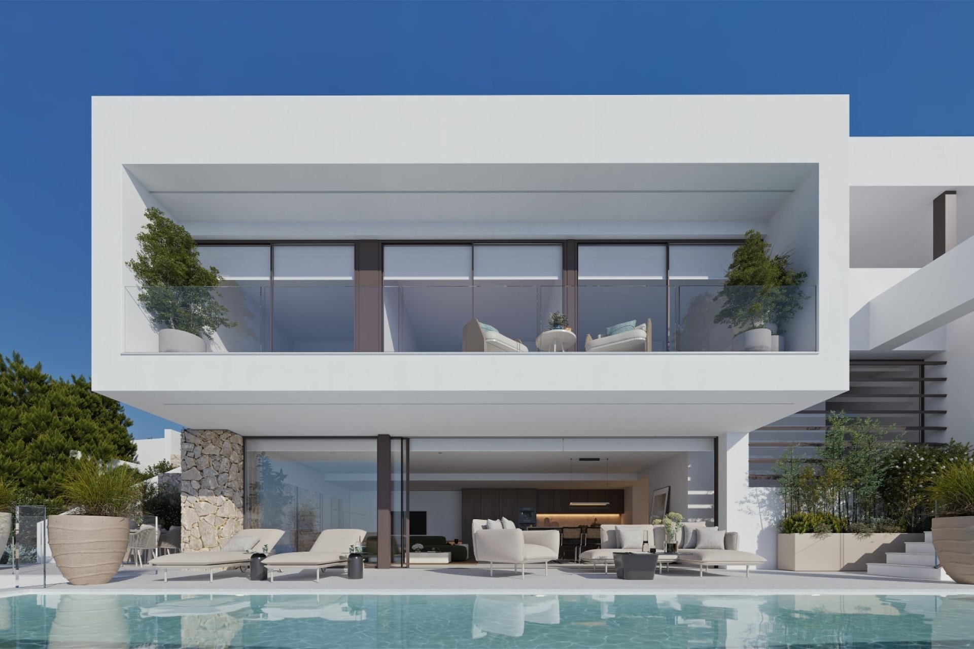 Neue Gebäude - Villa -
Altea