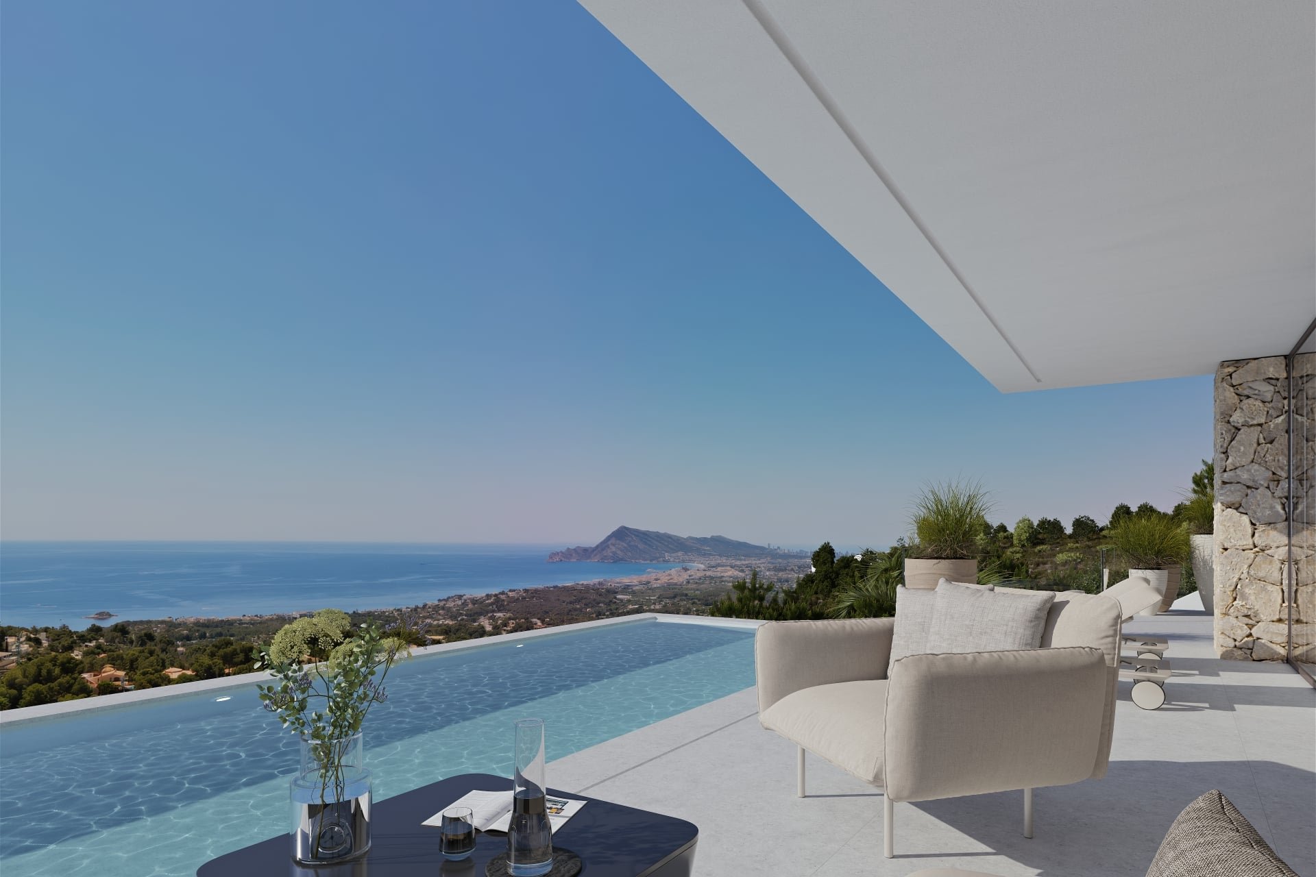 Neue Gebäude - Villa -
Altea