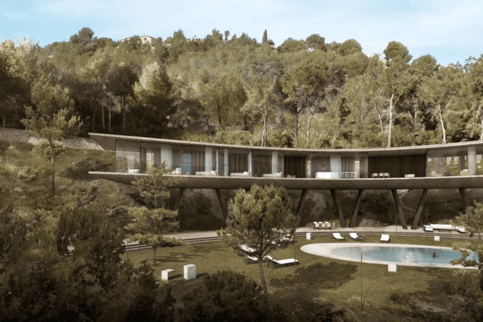 Neue Gebäude - Villa -
Benissa