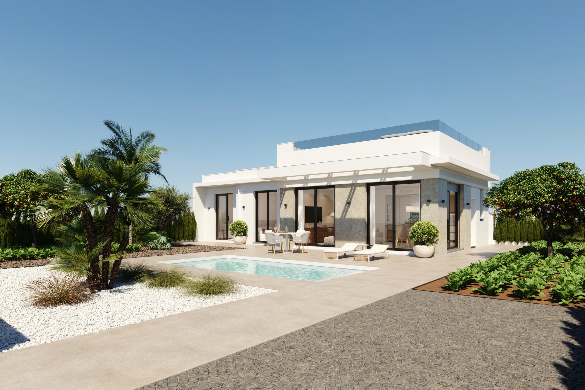 Neue Gebäude - Villa -
Hacienda del Alamo Golf