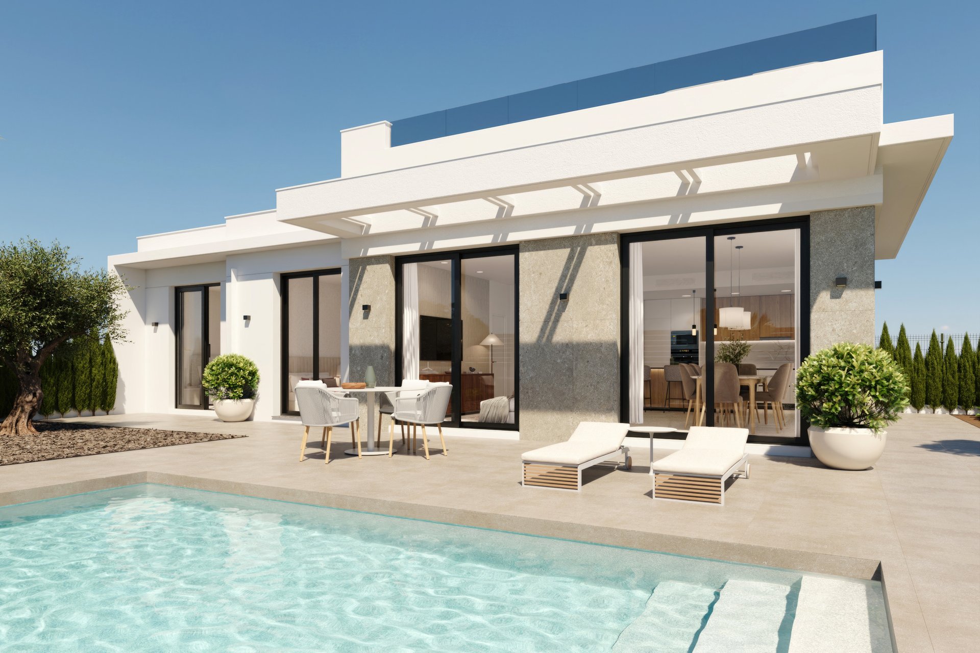 Neue Gebäude - Villa -
Hacienda del Alamo Golf