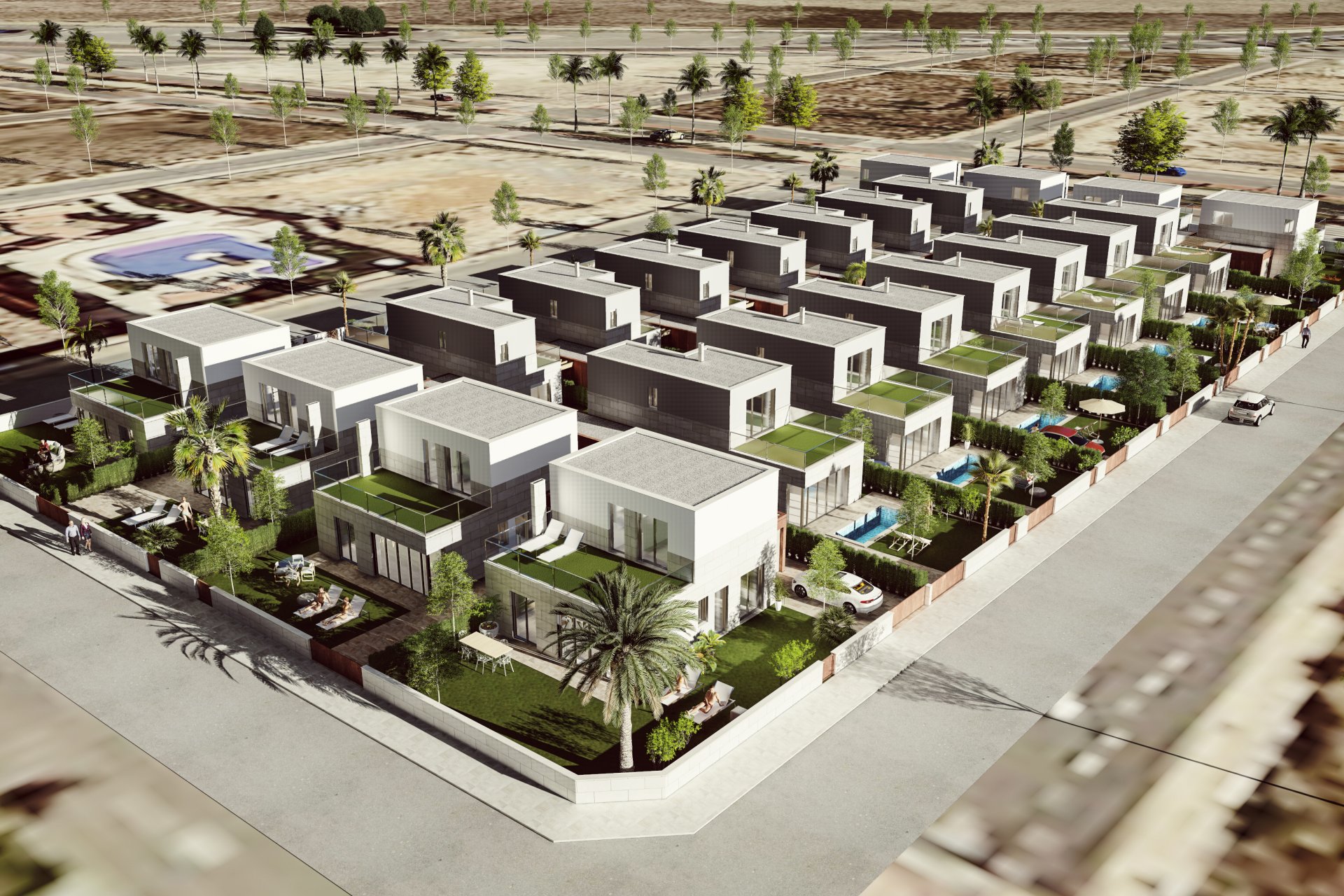 Neue Gebäude - Villa -
Los Alcazares