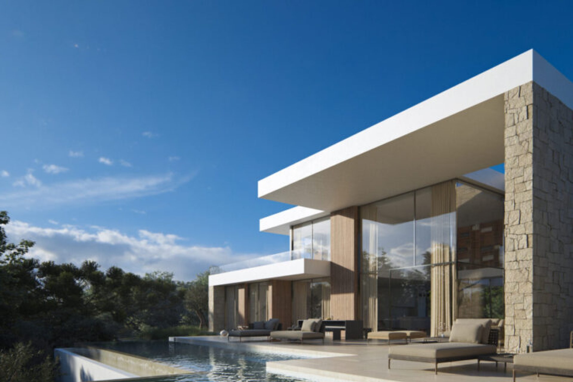 Neue Gebäude - Villa -
Teulada