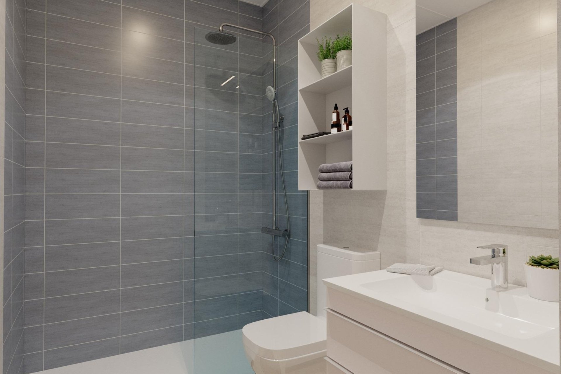 Neue Gebäude - Wohnung -
Algorfa