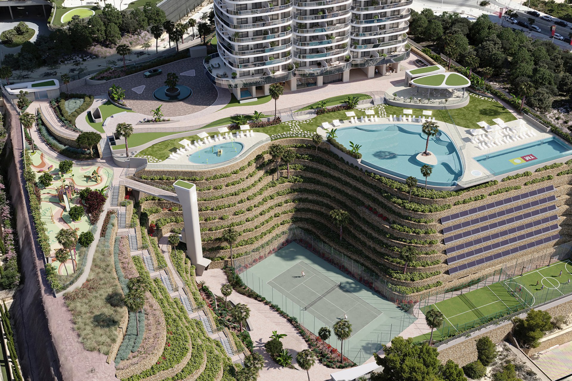Neue Gebäude - Wohnung -
Benidorm - Spain