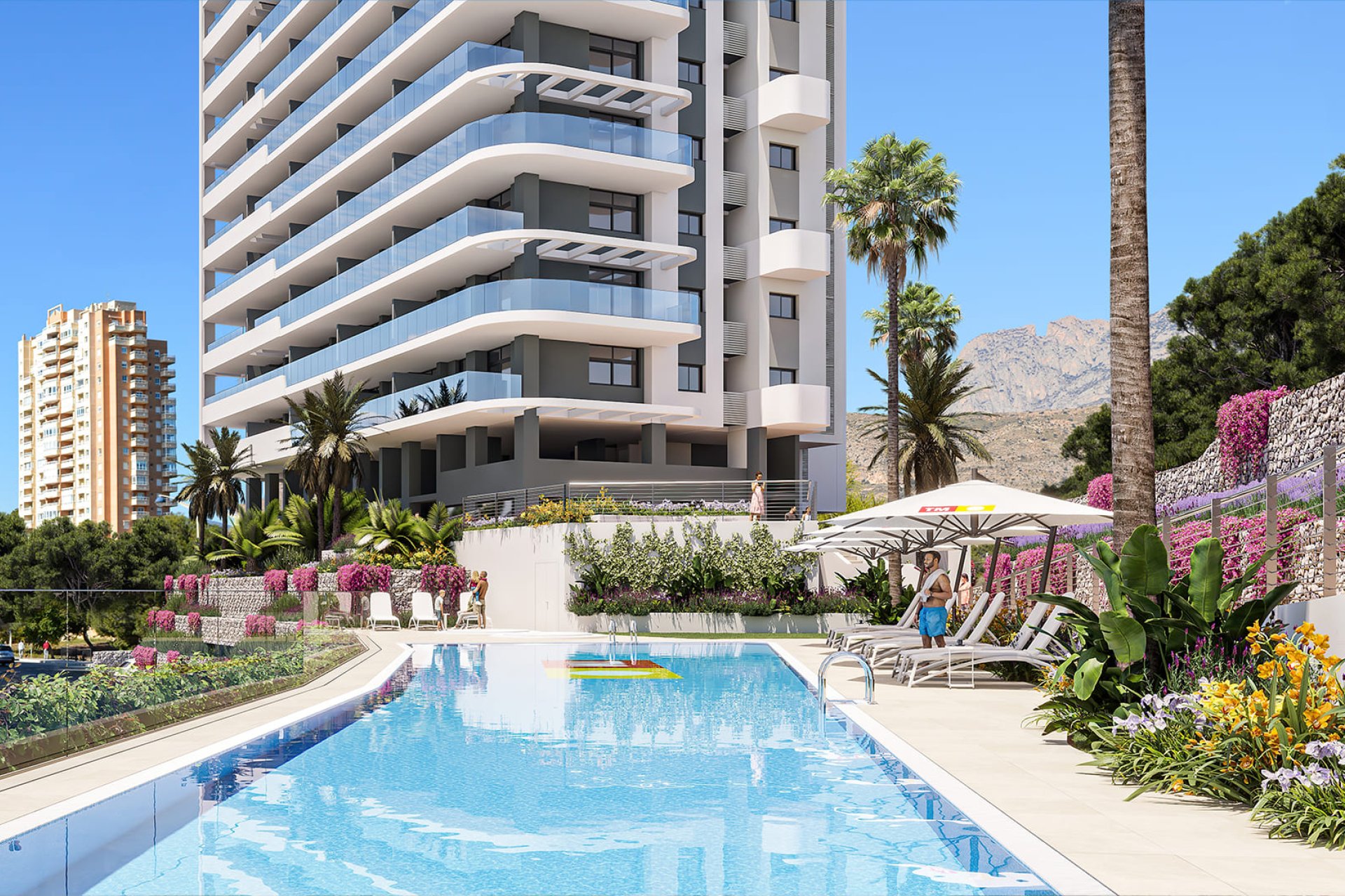 Neue Gebäude - Wohnung -
Benidorm
