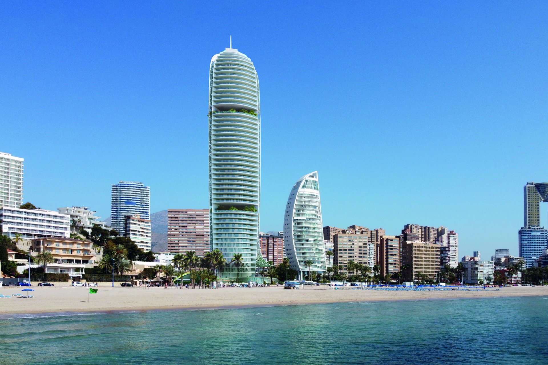 Neue Gebäude - Wohnung -
Benidorm