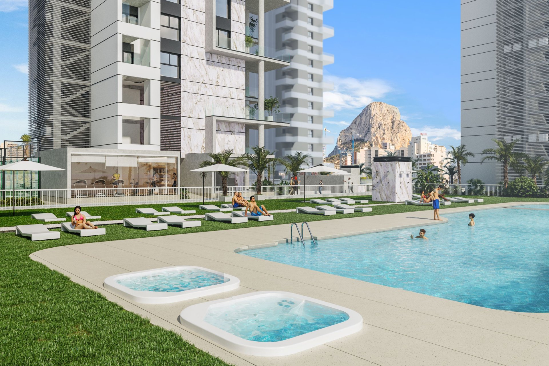 Neue Gebäude - Wohnung -
Calpe