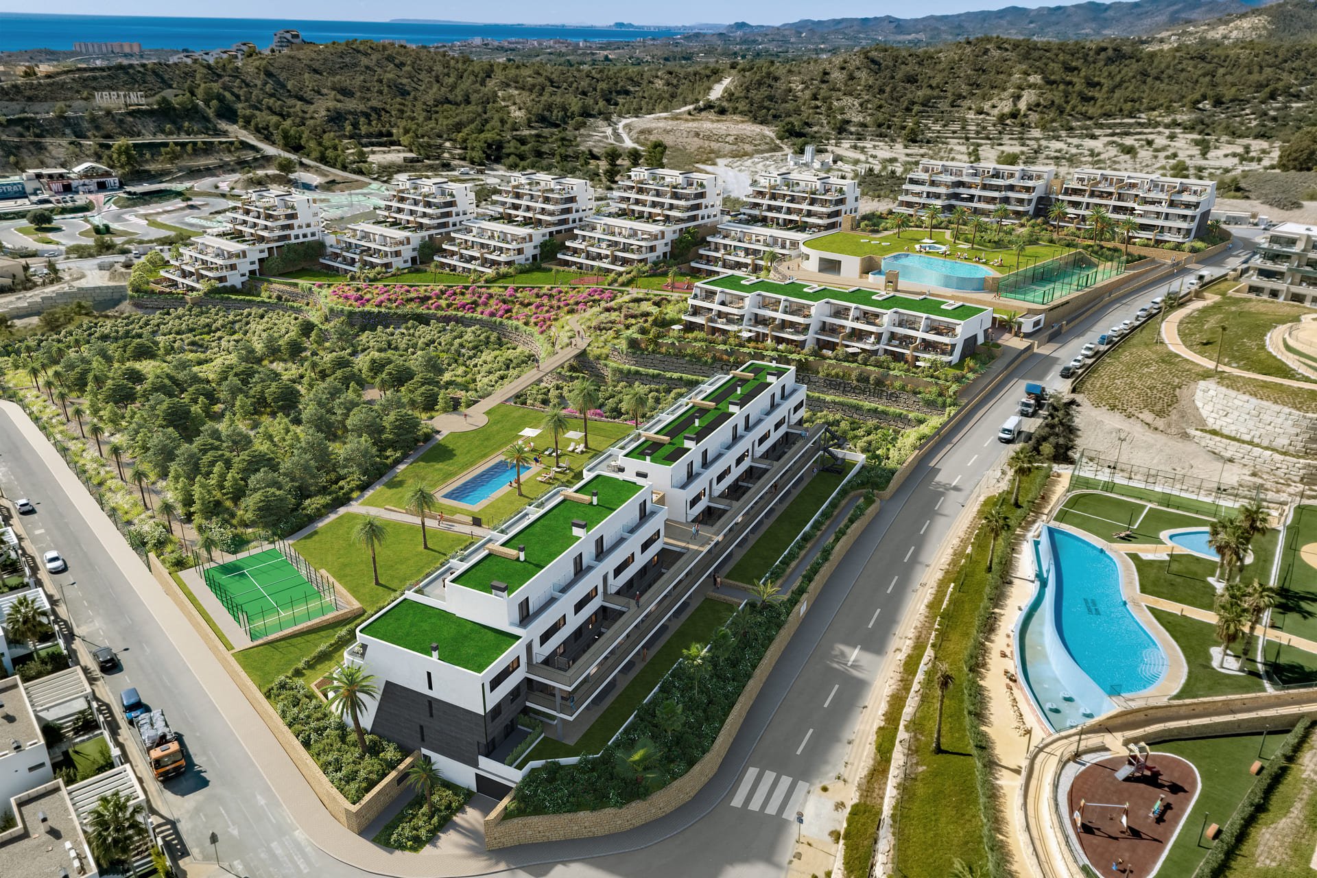 Neue Gebäude - Wohnung -
Finestrat