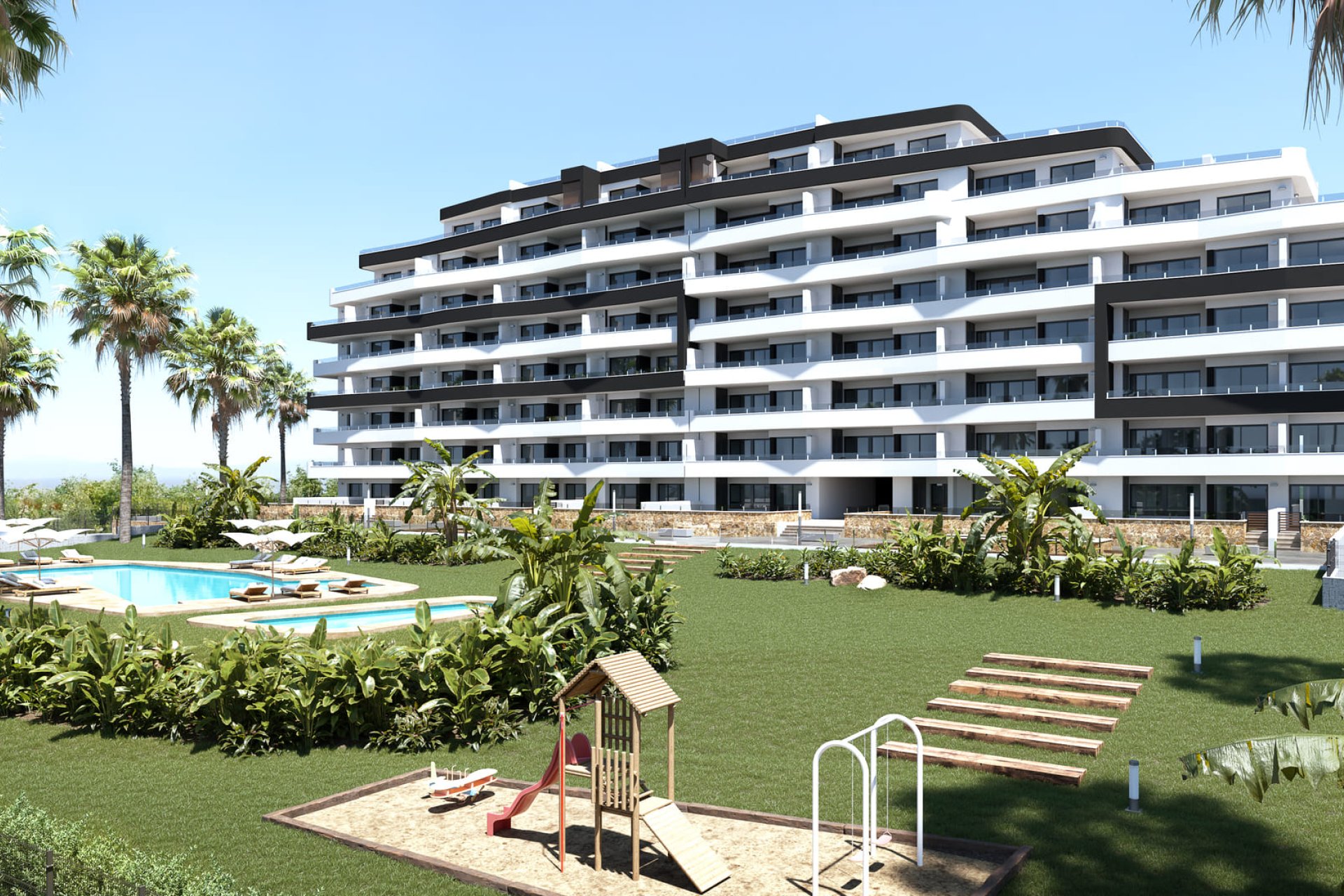 Neue Gebäude - Wohnung -
San Miguel de Salinas