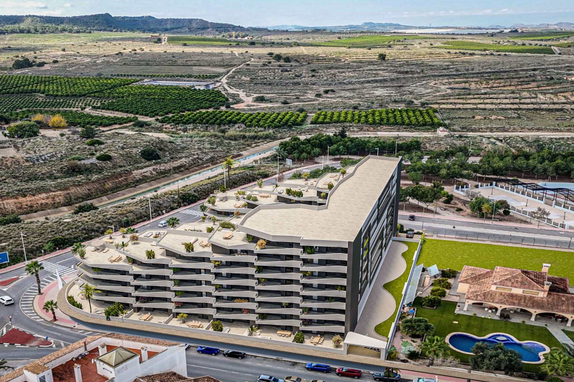 Neue Gebäude - Wohnung -
San Miguel de Salinas