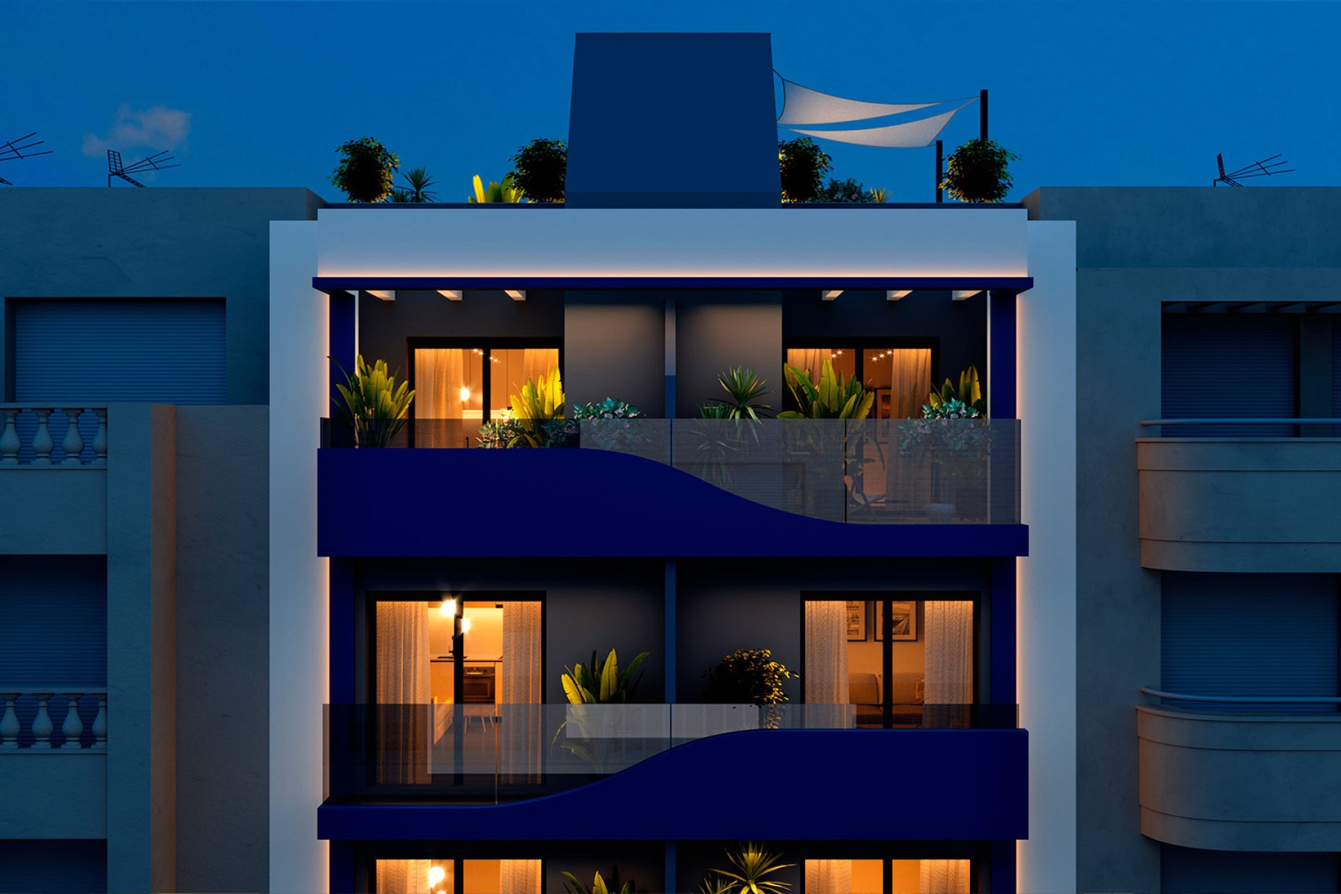 Neue Gebäude - Wohnung -
Torrevieja - Centro
