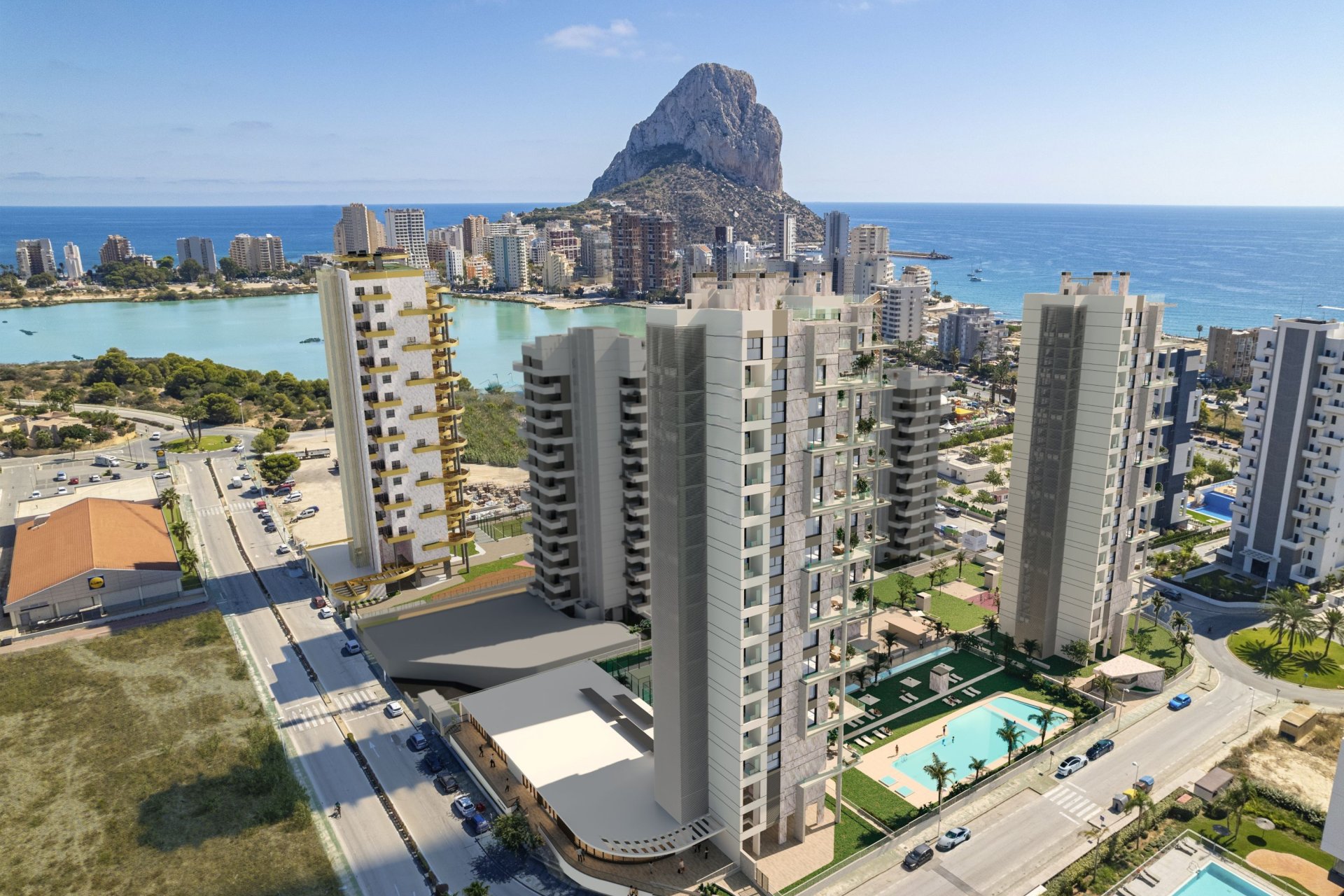 New Build - Apartment -
Calpe
