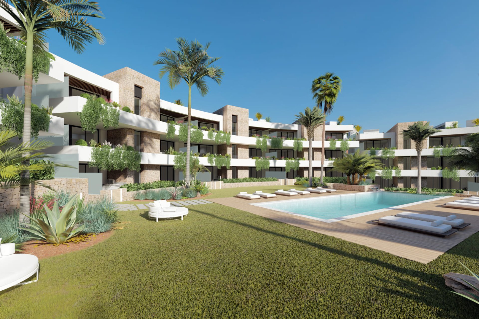 New Build - Apartment -
La Manga Club - La Manga Del Mar Menor
