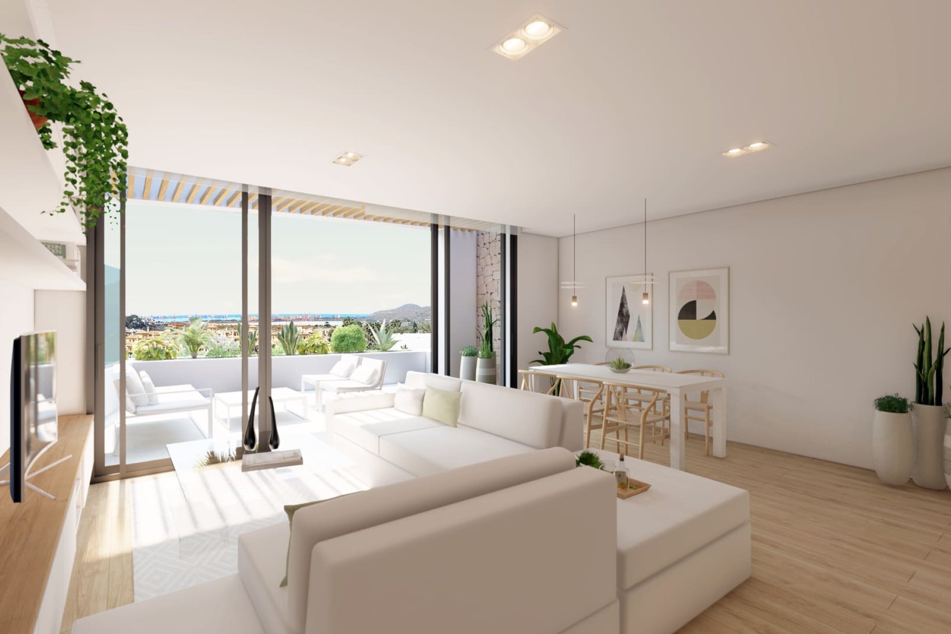 New Build - Apartment -
La Manga Club - La Manga Del Mar Menor