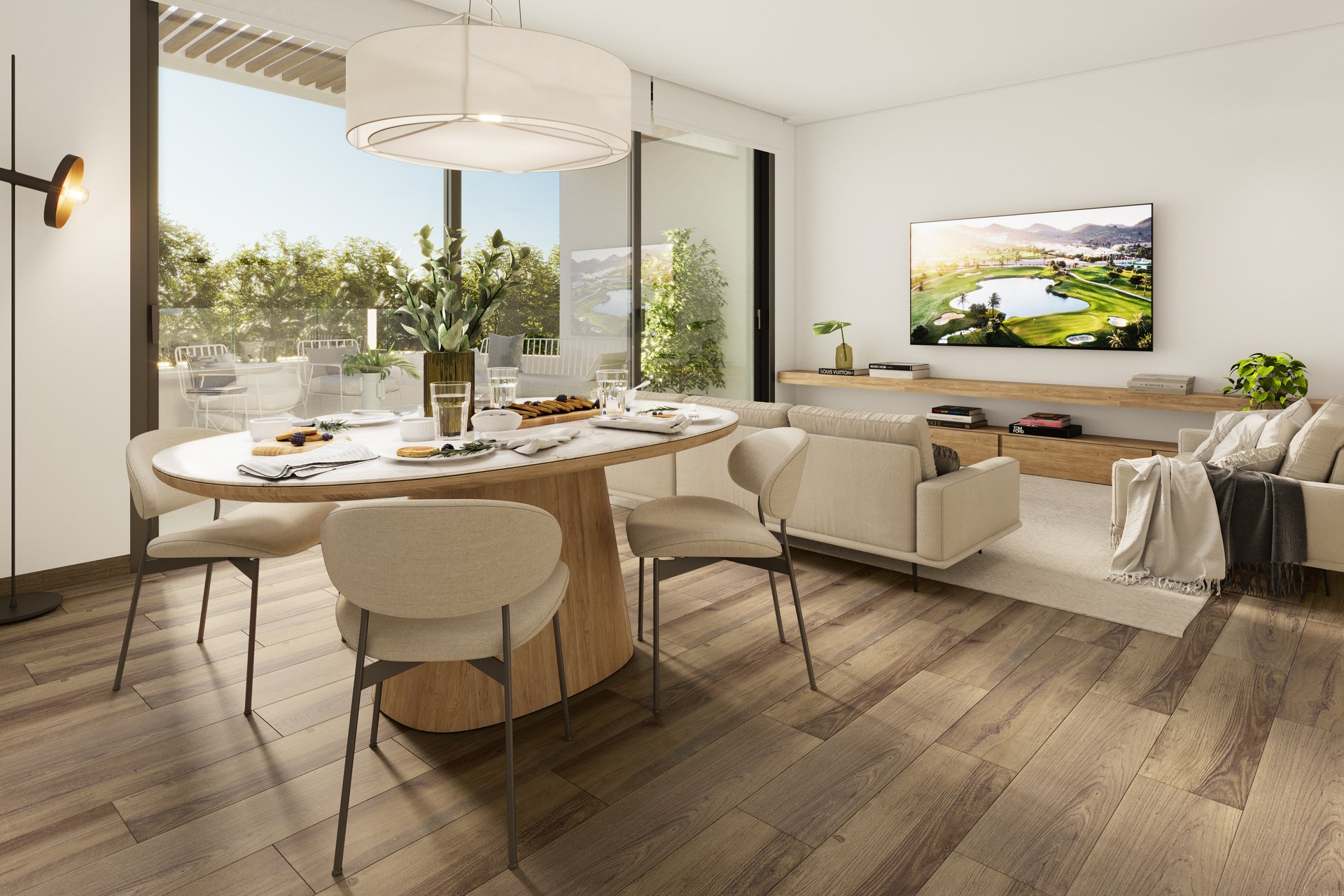 New Build - Apartment -
La Manga Club - La Manga Del Mar Menor