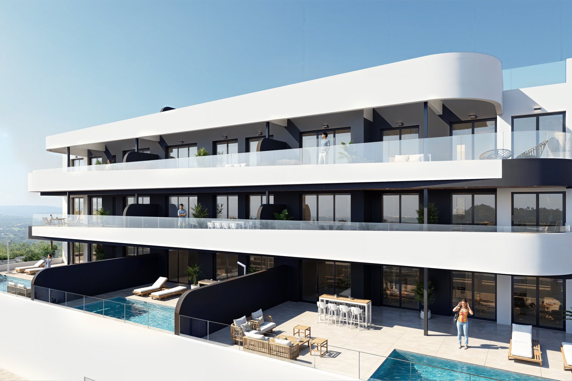 New Build - Apartment -
Los Alcazares - Serena Golf
