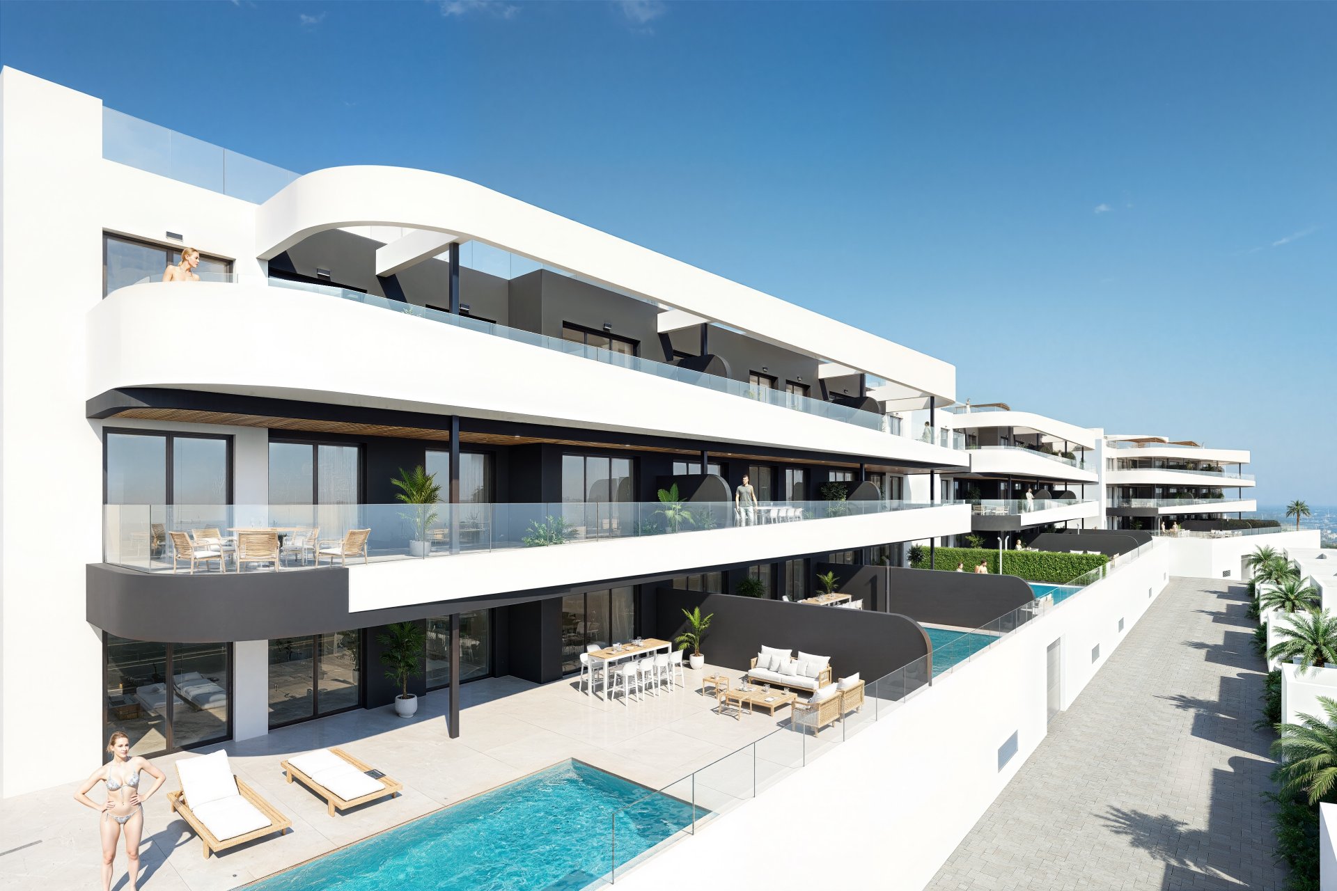 New Build - Apartment -
Los Alcazares - Serena Golf