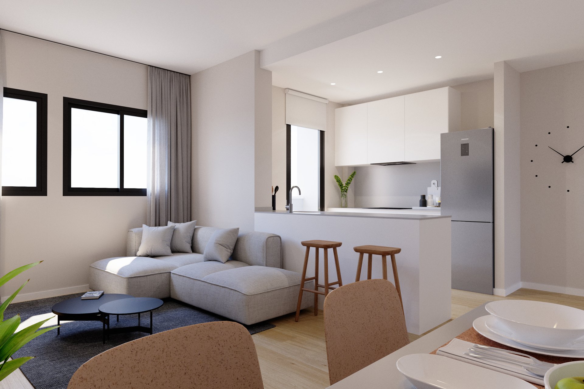 Nieuwbouw Woningen - Appartement / flat -
Algorfa