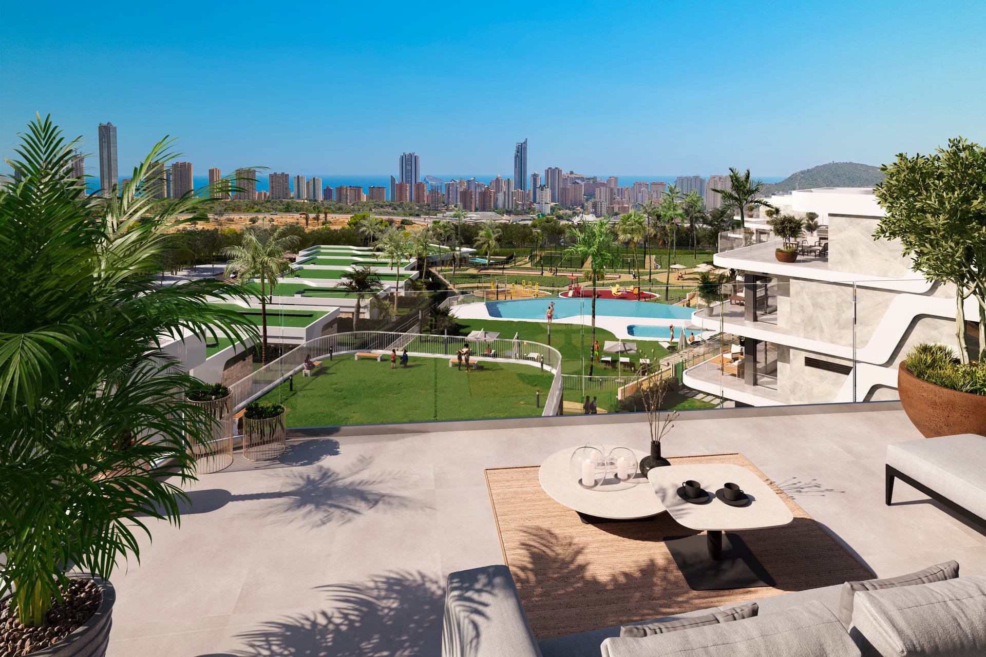 Nieuwbouw Woningen - Appartement / flat -
Finestrat