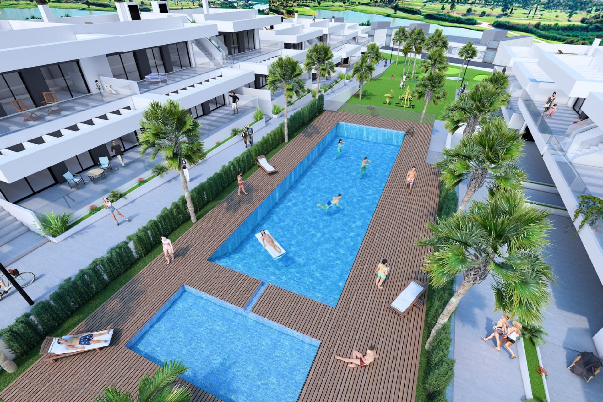 Nieuwbouw Woningen - Appartement / flat -
La Finca Golf