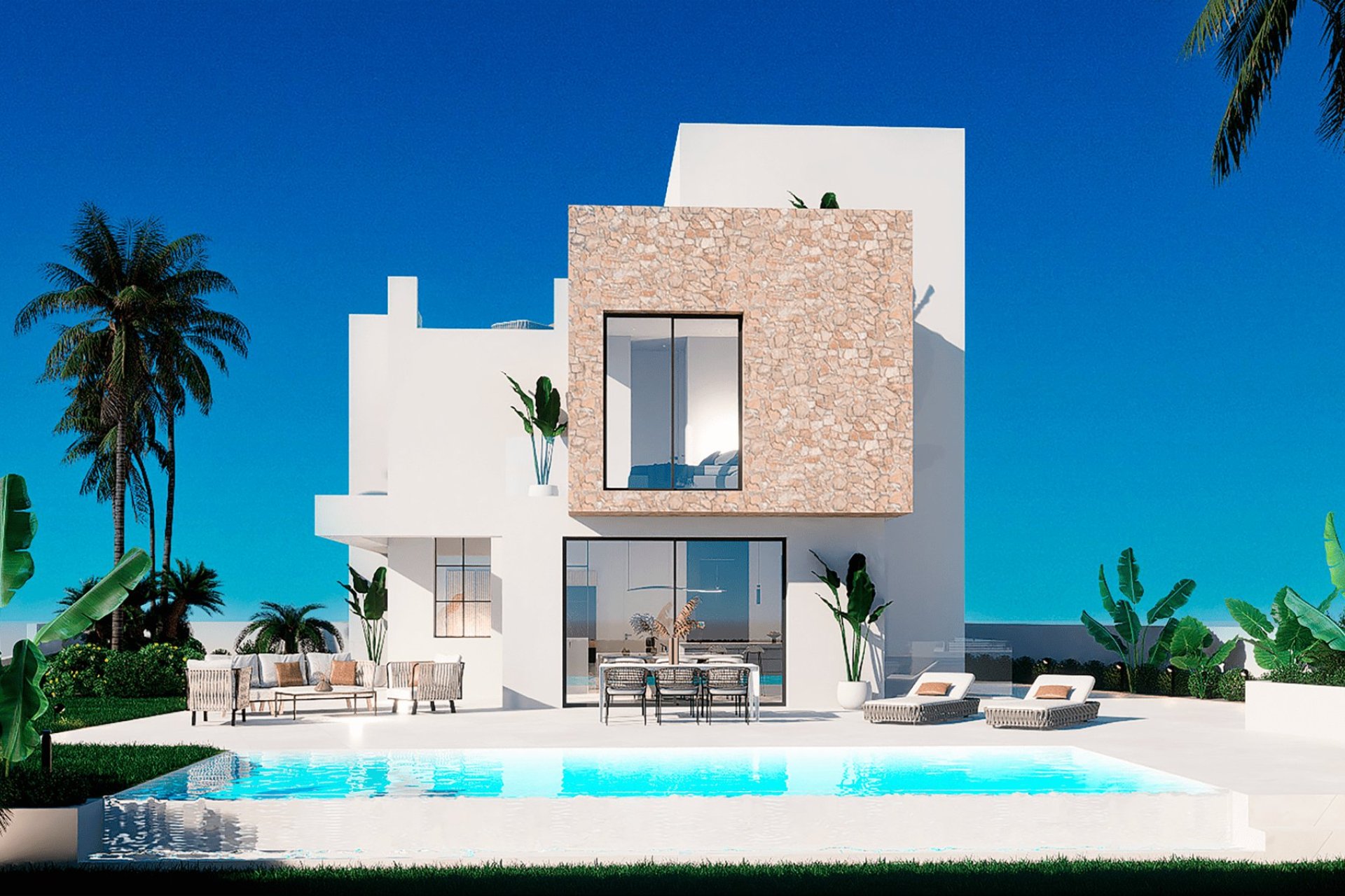 Nieuwbouw Woningen - Villa -
Finestrat