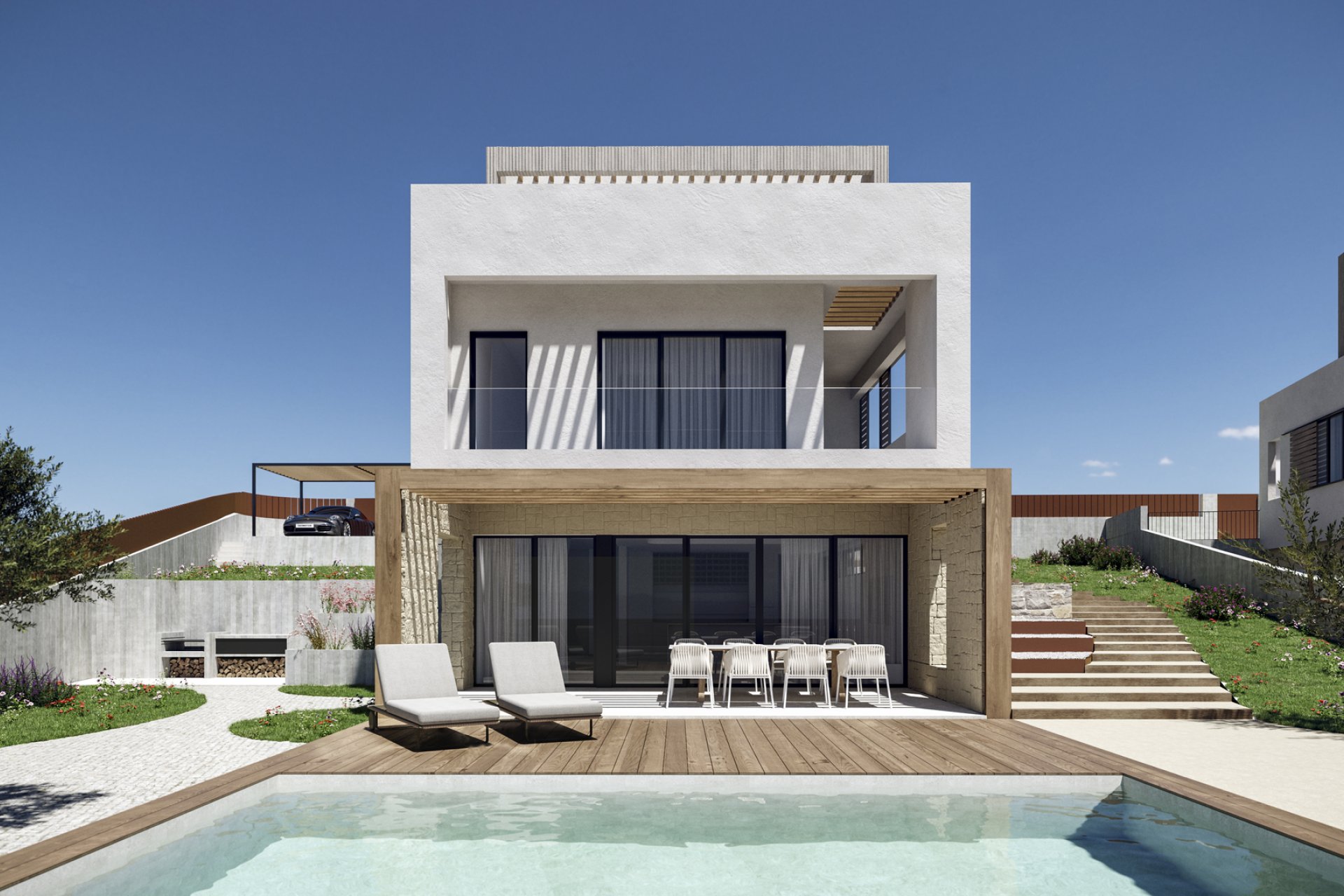 Nieuwbouw Woningen - Villa -
Finestrat