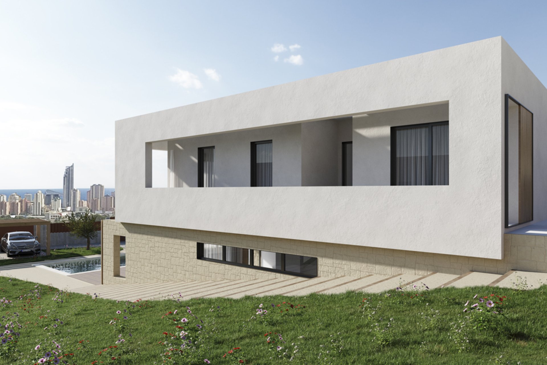 Nieuwbouw Woningen - Villa -
Finestrat