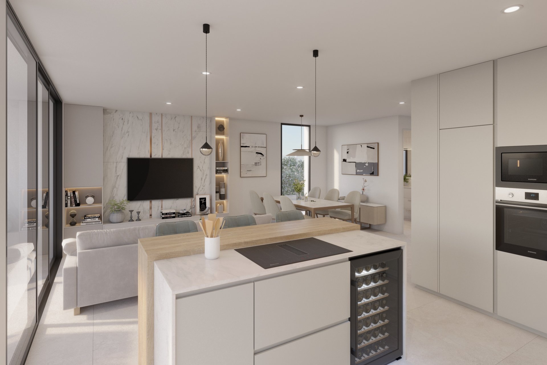 Nieuwbouw Woningen - Villa -
Hacienda del Alamo Golf
