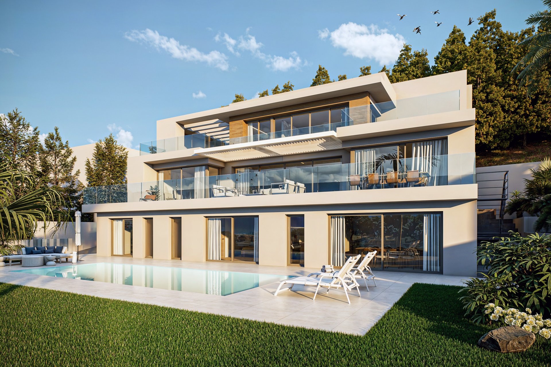 Nouvelle construction - Villa -
Altea