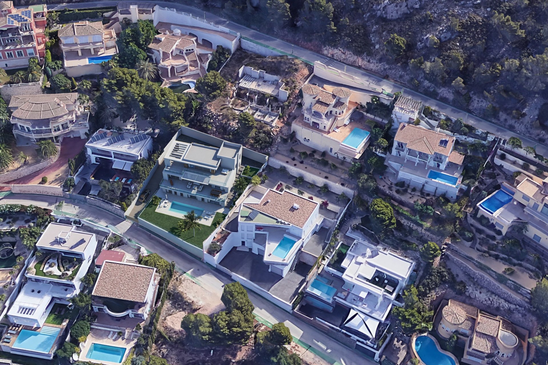 Nouvelle construction - Villa -
Altea