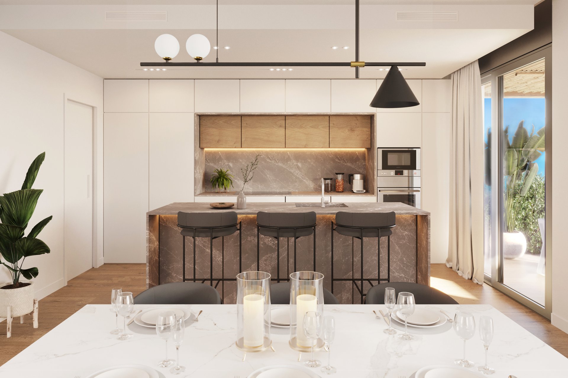 Nouvelle construction - Villa -
Polop