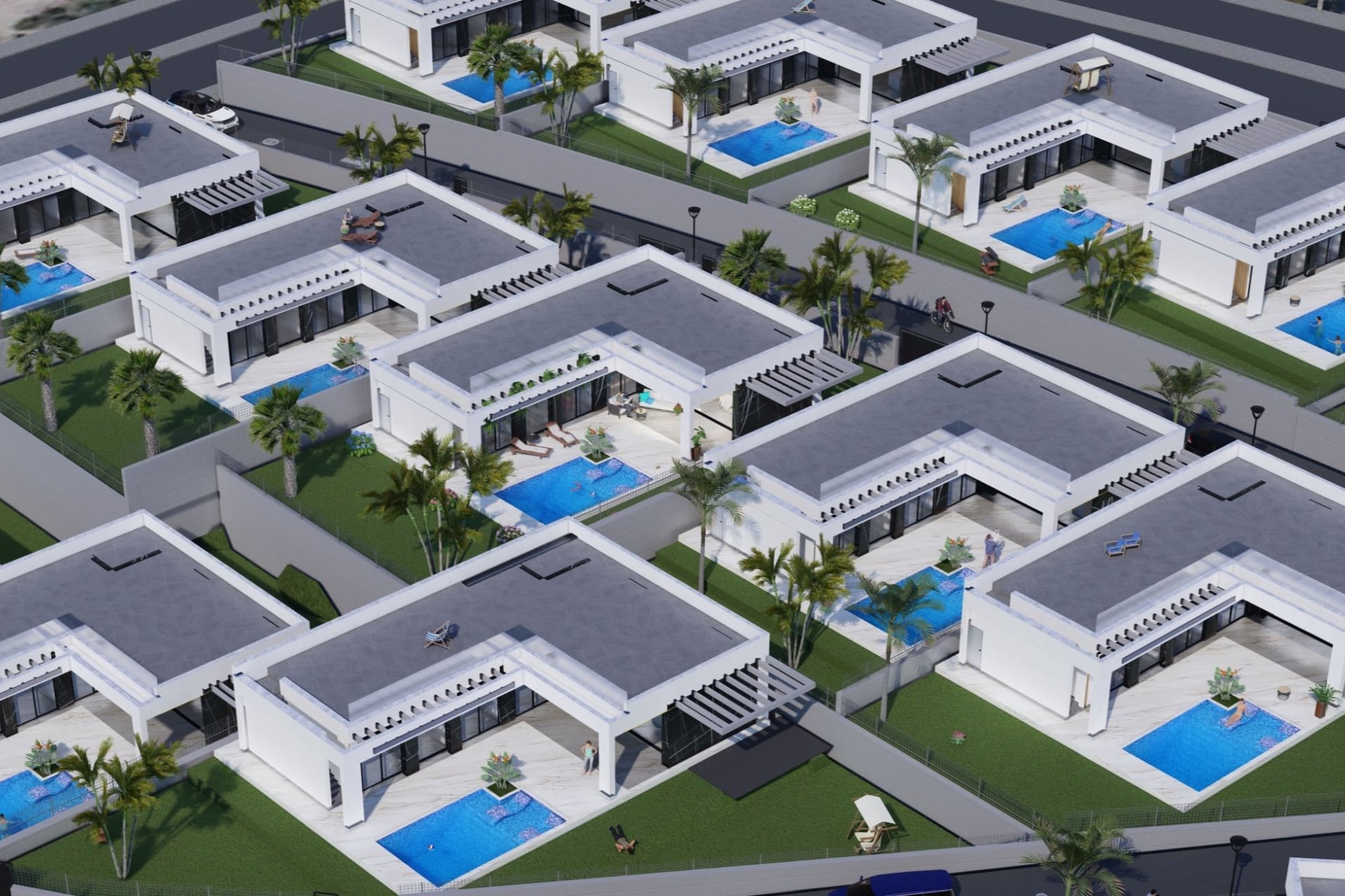 Nybyggnation - Radhus -
Algorfa