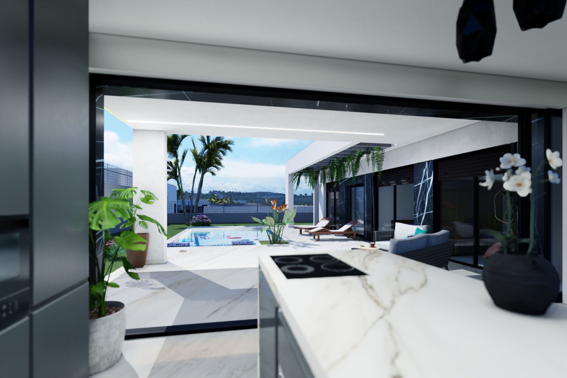 Nybyggnation - Radhus -
Algorfa