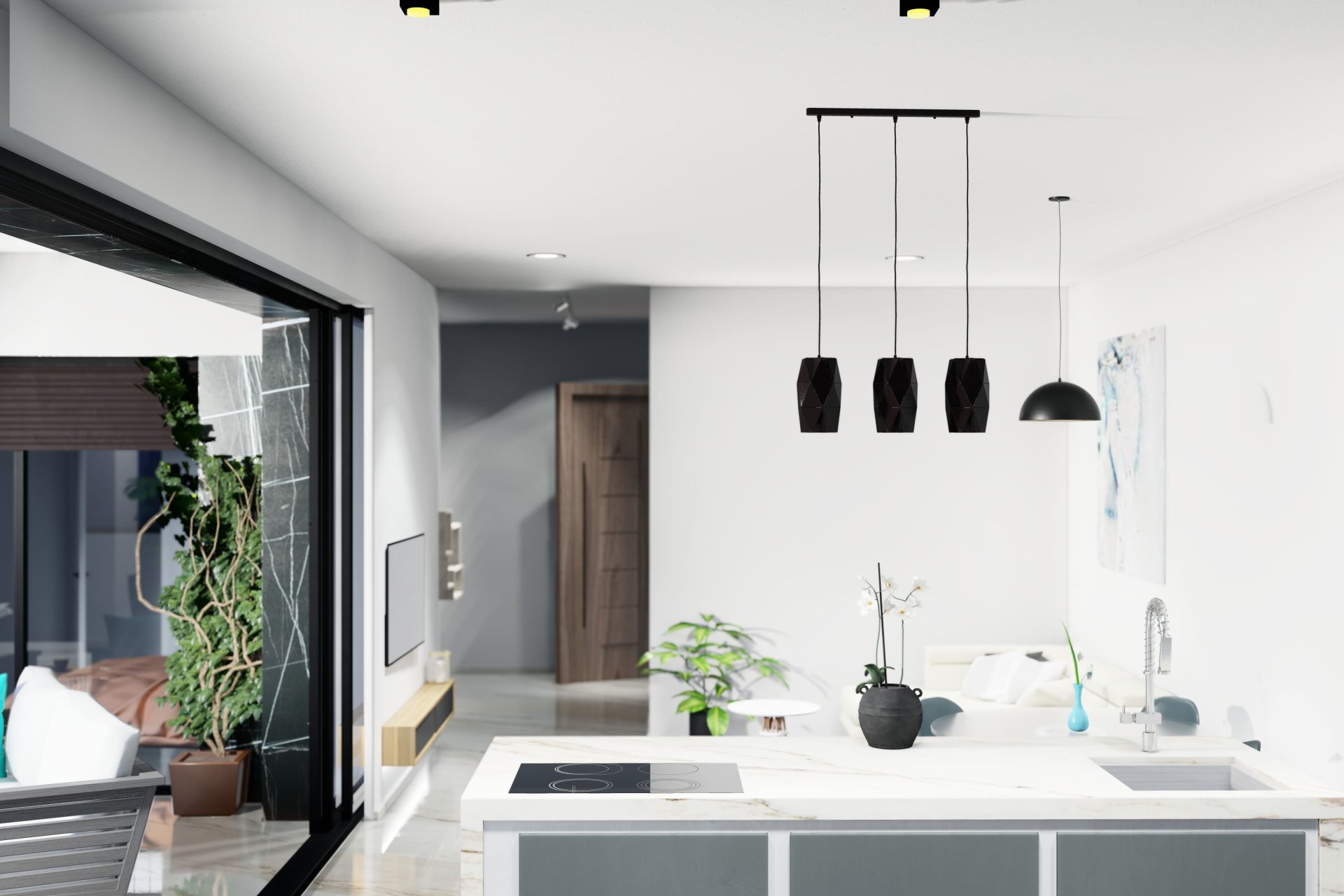 Nybyggnation - Radhus -
Algorfa