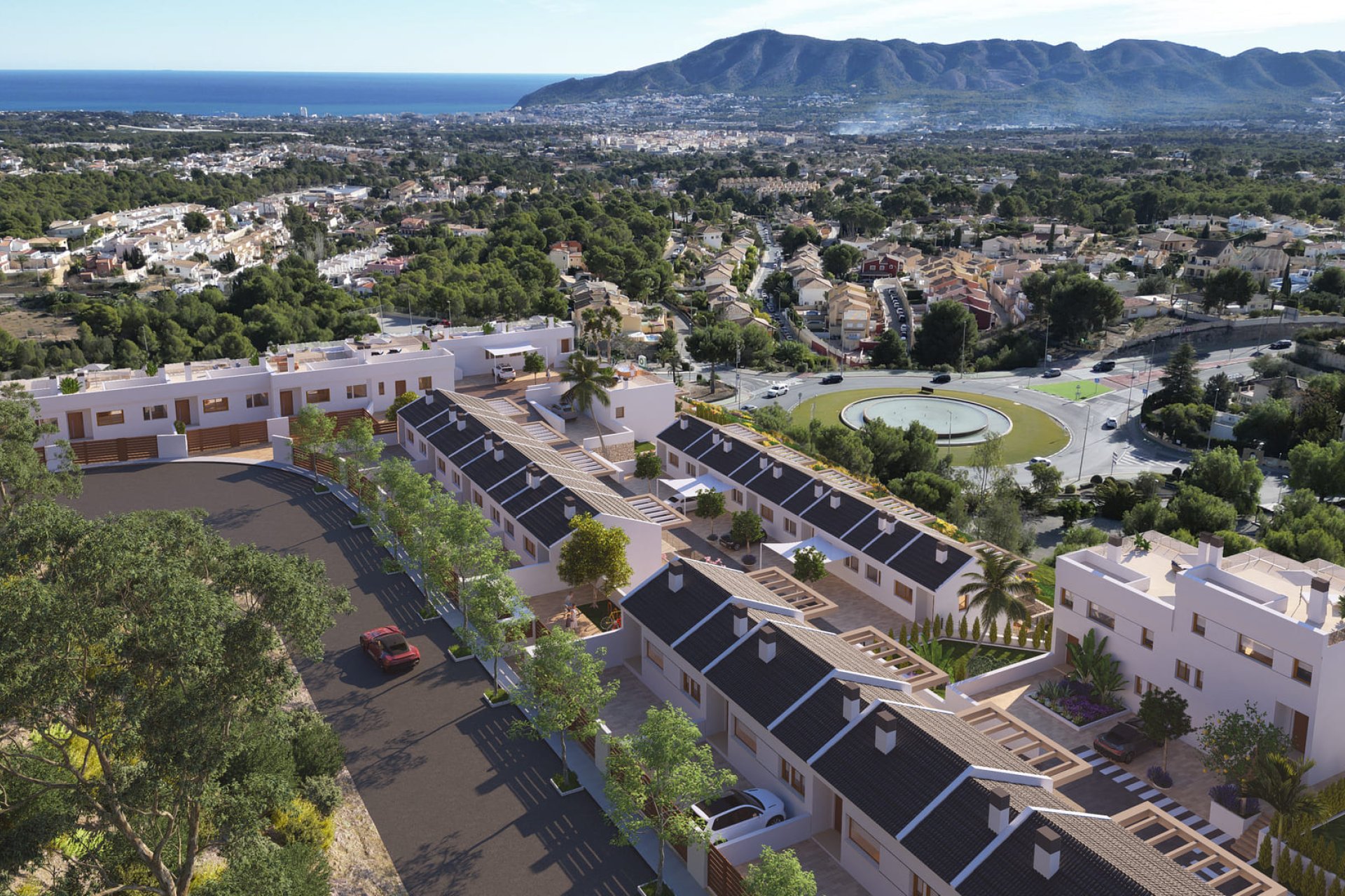 Nybyggnation - Radhus -
La Nucía