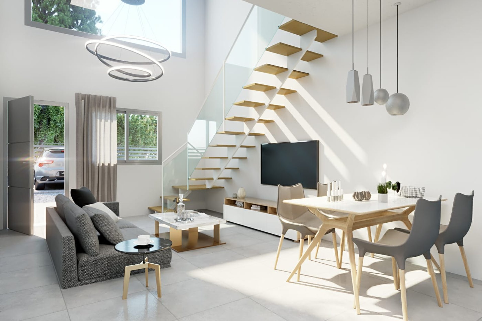 Nybyggnation - Radhus -
Villamartín - Villamartin