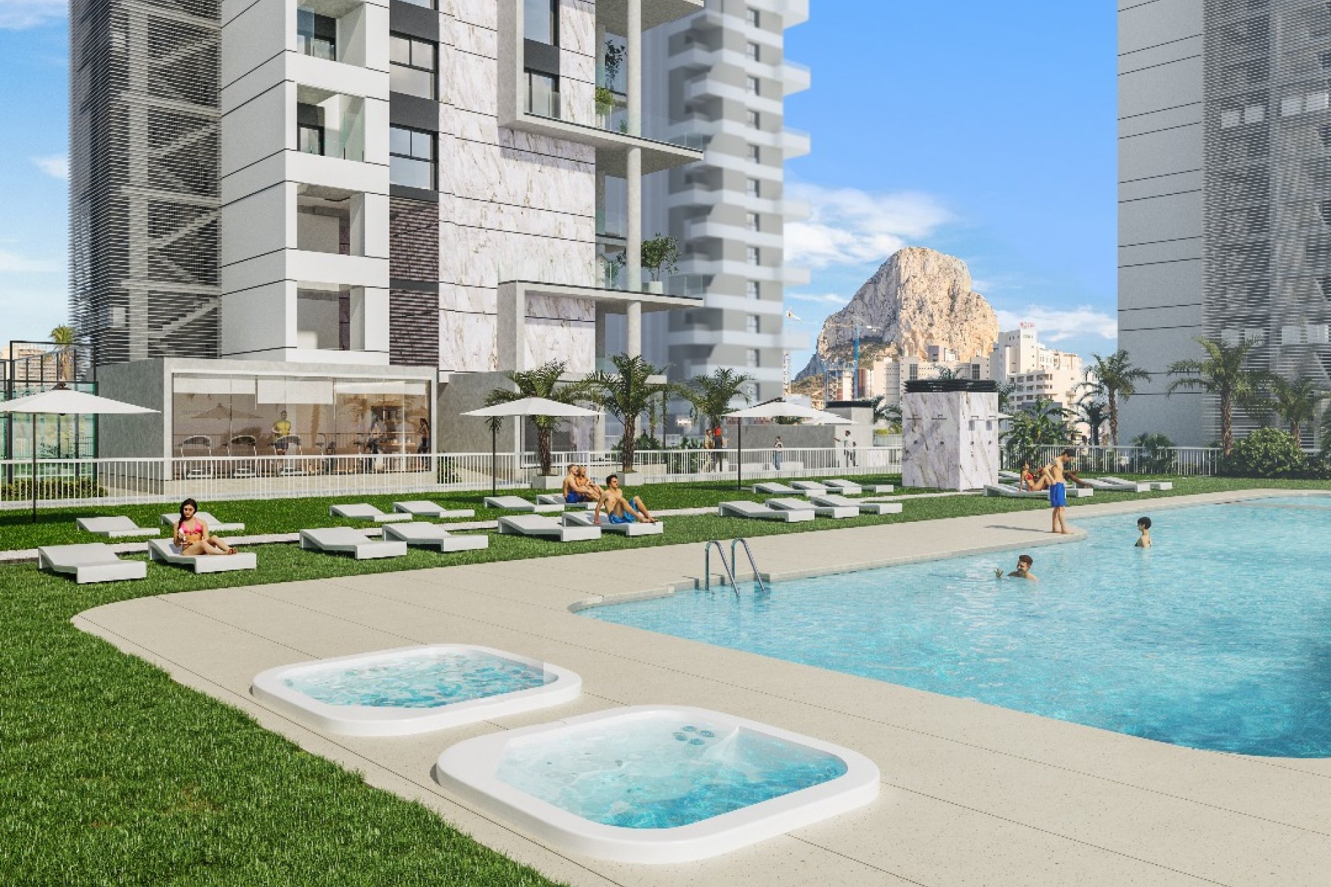 Nybyggnation - Takvåning -
Calpe
