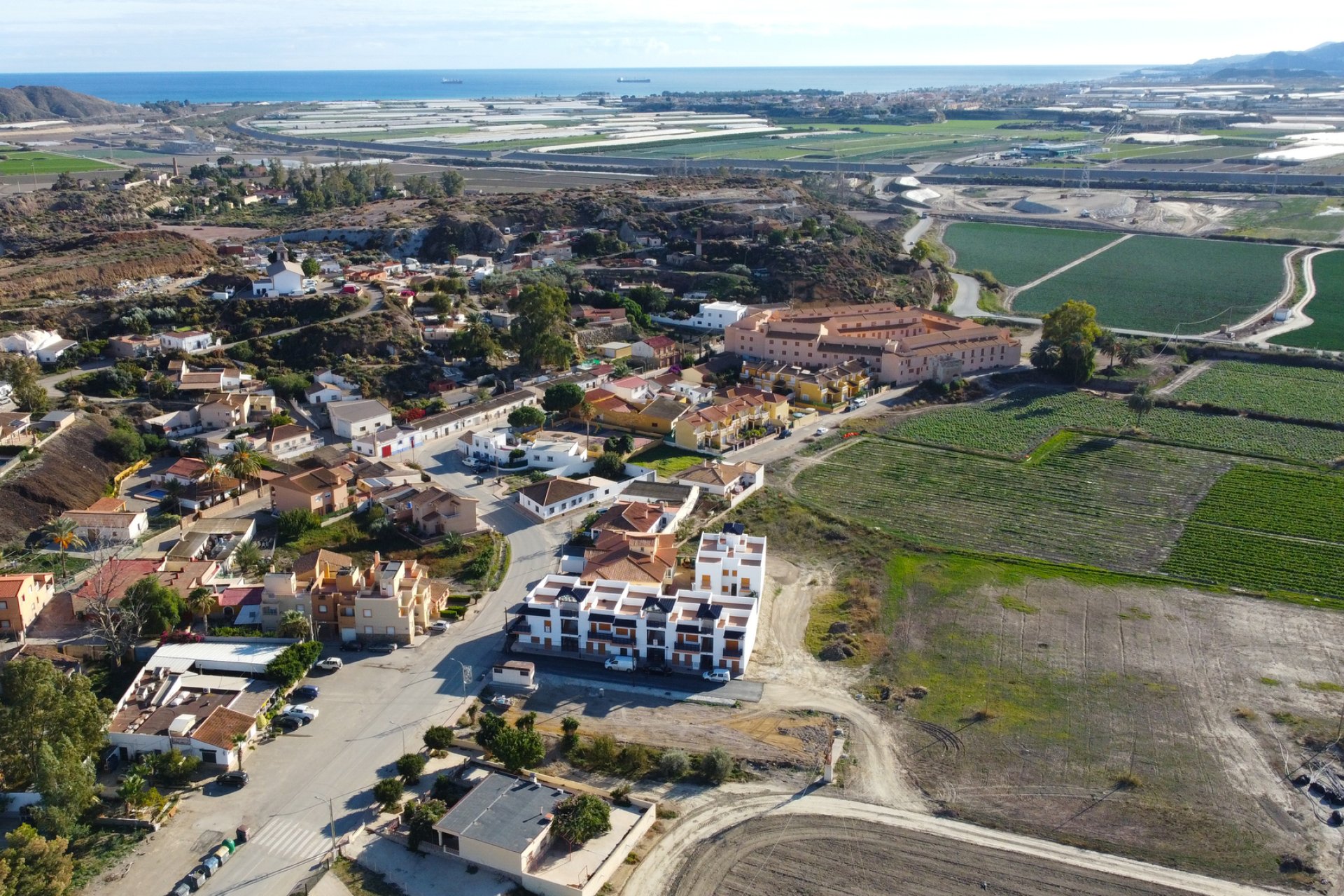 Nybyggnation - Takvåning -
Herrerías