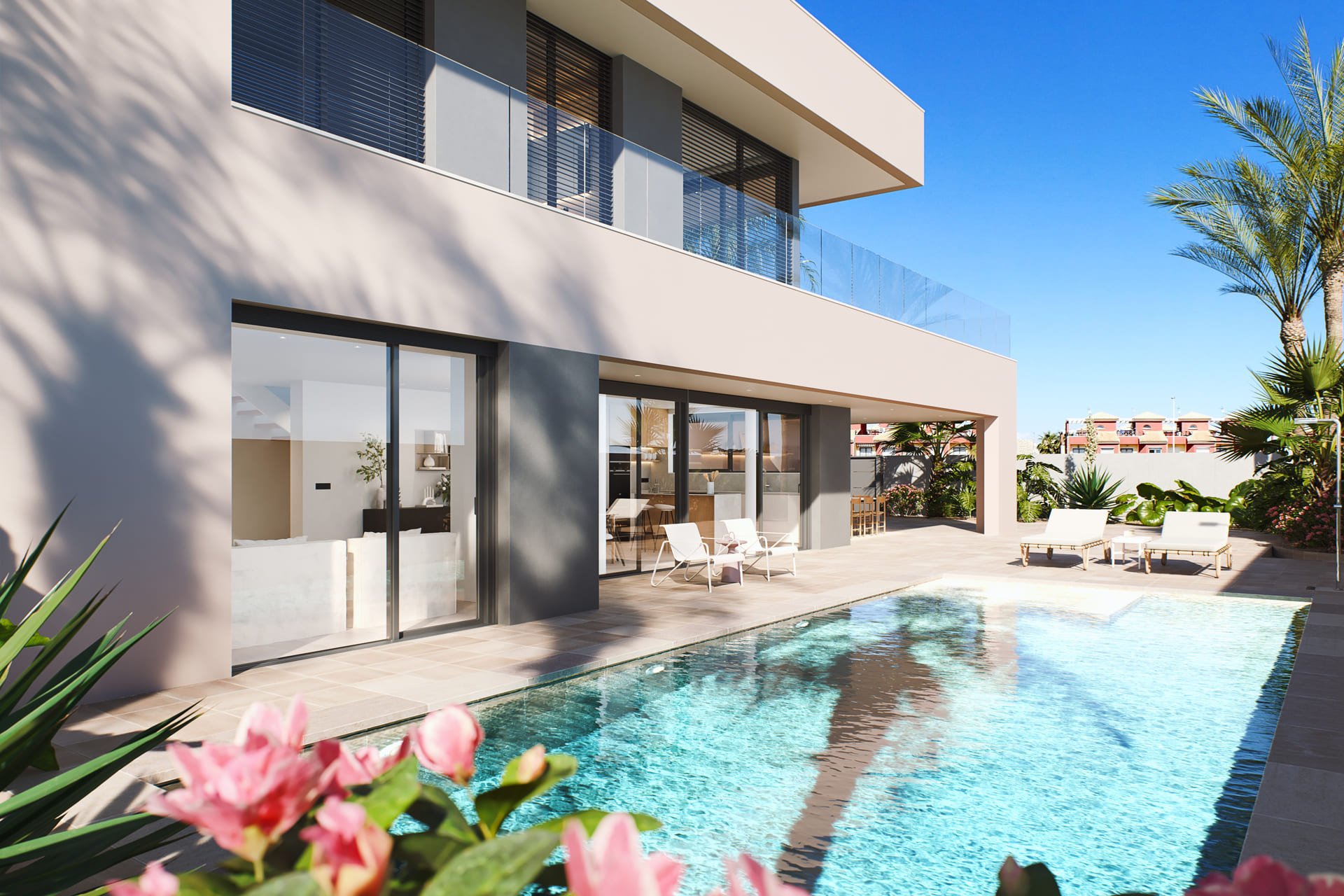 Nybyggnation - Villa -
Orihuela Costa - Lomas de Cabo Roig