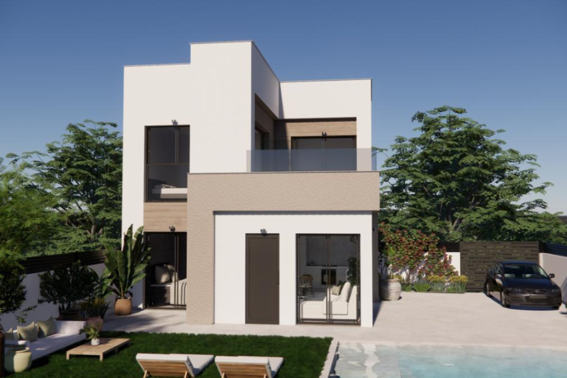 Nybyggnation - Villa -
Orihuela Costa - Lomas de Cabo Roig
